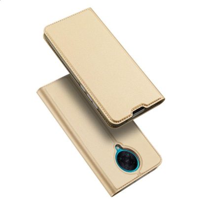 Wholesale DUX DUCIS For Redmi K30 Pro Leather Mobile Phone Cover Magnetic Protective Case Bracket with Cards Slot Golden  |   Phone cases Cell Phone Accessories Golden + Redmi K30 Pro