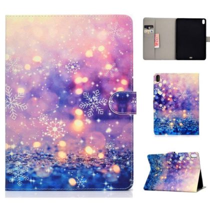 Wholesale For iPad Pro 11 Laptop Protective Case Smart Stay Color Painted PU Cover with Front Snap Purple quicksand  |   Phone cases Cell Phone Accessories Phone cases