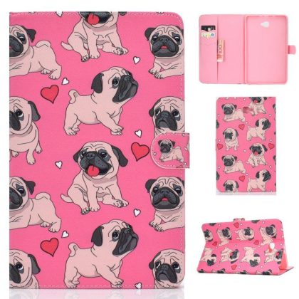 Wholesale For Samsung T580 PU Laptop Protective Case with Front Snap Color Painted Smart Stay Cover  Caring dog  |   Phone cases Cell Phone Accessories Caring dog