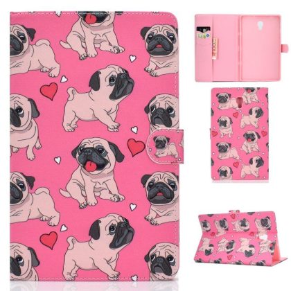 Wholesale For Samsung T590 Laptop Protective Case Color Painted Smart Stay PU Cover with Front Snap Caring dog  |   Phone cases Cell Phone Accessories Caring dog