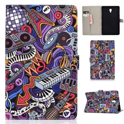 Wholesale For Samsung T590 Laptop Protective Case Color Painted Smart Stay PU Cover with Front Snap Graffiti  |   Phone cases Cell Phone Accessories Graffiti