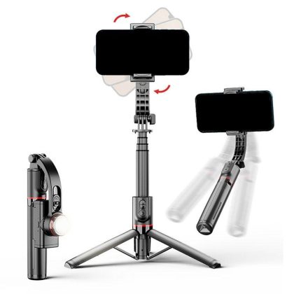 Wholesale Gimbal Stabilizer, Selfie Stick Tripod, Phone Extendable Selfie Stick Tripod, Live Broacast Stand Holder Tripod, With Remote Tripod For Live Vlogging, Streaming Video L19-s stabilizer black  |   Mounts & Holders Cell Phone Accessories Mounts & Holders