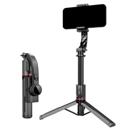 Wholesale Gimbal Stabilizer, Selfie Stick Tripod, Phone Extendable Selfie Stick Tripod, Live Broacast Stand Holder Tripod, With Remote Tripod For Live Vlogging, Streaming Video L19 stabilizer black  |   Mounts & Holders Cell Phone Accessories Mounts & Holders