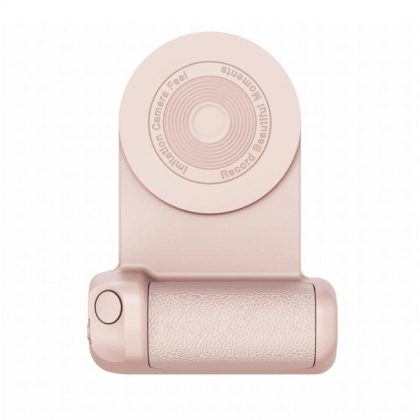 Wholesale Magnetic Camera Handle Mobile Phone Shelf Selfie Magnetic Suction Wireless Charging Bracket Desktop Charger Pink Basics  |   Wireless Chargers Cell Phone Accessories Pink Basics