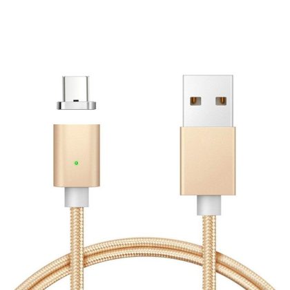 Wholesale Magnetic USB Type C Cable Fast Charging  |   Other Phone Accessories Cell Phone Accessories Gold