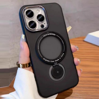 Wholesale Mobile Phone Case With 360-degree Magnetic Bracket Soft Protective Cover Compatible For Iphone 14promax/14pro/14/13 360 Magnetic Bracket Shell Black Apple 14/13  |   Phone cases Cell Phone Accessories 360 Magnetic Bracket Shell Black + Apple 14/13