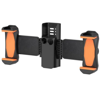 Wholesale Mobile Phone Mount ABS Action Camera Front Extension Phone Mount Adapter Gimbal Camera Accessories Cold Shoe Adapter Compatible for OSMO Pocket 3 Camera black  |   Mounts & Holders Cell Phone Accessories Black