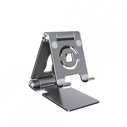 Wholesale Mobile Phone Stand Foldable Portable Aluminum Alloy Desktop Phone Holder Cradle Dock Stable Tablet Bracket space gray  |   Mounts & Holders Cell Phone Accessories Mounts & Holders