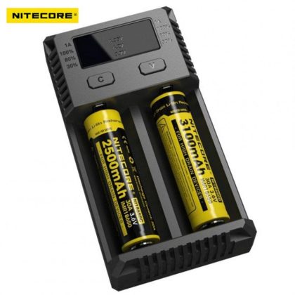 Wholesale Nitecore Battery Charger Two Bays Charger With LCD Display Compatible For Li-ion 18650 14500 16340 26650 Eu plug  |   Other Phone Accessories Cell Phone Accessories EU plug