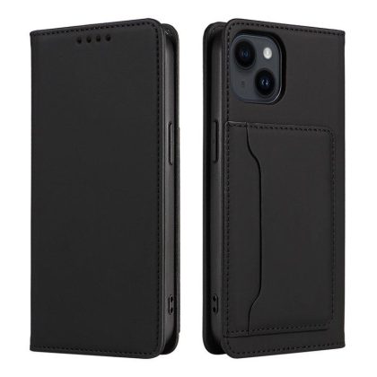 Wholesale Phone Protection Case Shockproof Cover With Card Slot Mobile Phone Protective Skin Precise Hole Position For IPhone 15 black iPhone 15  |   Phone cases Cell Phone Accessories Black + IPhone 15