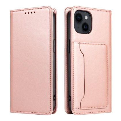 Wholesale Phone Protection Case Shockproof Cover With Card Slot Mobile Phone Protective Skin Precise Hole Position For IPhone 15 rose gold iPhone 15  |   Phone cases Cell Phone Accessories Phone cases