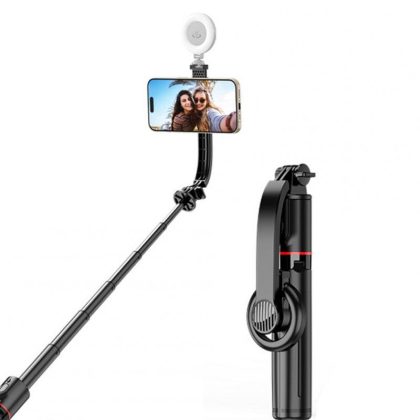 Wholesale Portable Selfie Stick Tripod Stand Lightweight Handheld Phone Stand Extension Stabilizer Rod Accessories Light Black  |   Mounts & Holders Cell Phone Accessories Mounts & Holders