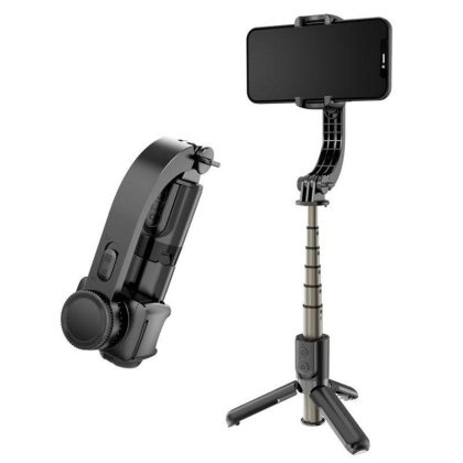 Wholesale Selfie Stick Tripod Aluminium Alloy Stand Extendable Smart Phones Selfie Stick for Video Recording Photos L08 mini Black  |   Mounts & Holders Cell Phone Accessories Mounts & Holders