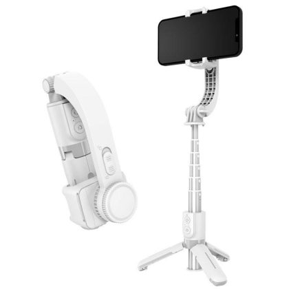 Wholesale Selfie Stick Tripod Aluminium Alloy Stand Extendable Smart Phones Selfie Stick for Video Recording Photos L08 mini White  |   Mounts & Holders Cell Phone Accessories Mounts & Holders