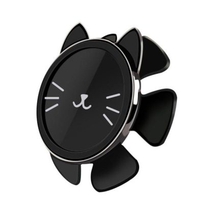 Wholesale Steering  Wheel  Car  Bracket Creative Lucky-cat Car Navigation Multifunctional Suction Cup Phone Holder Black  |   Mounts & Holders Cell Phone Accessories Black