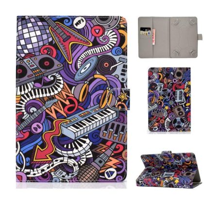 Wholesale Universal Laptop Protective Cover Color Painted 8 Inches PU Case with Front Snap Graffiti  |   Phone cases Cell Phone Accessories Graffiti