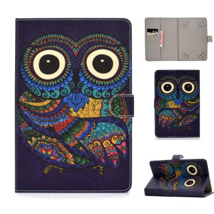 Wholesale Universal Laptop Protective Cover Color Painted 8 Inches PU Case with Front Snap owl  |   Phone cases Cell Phone Accessories Owl