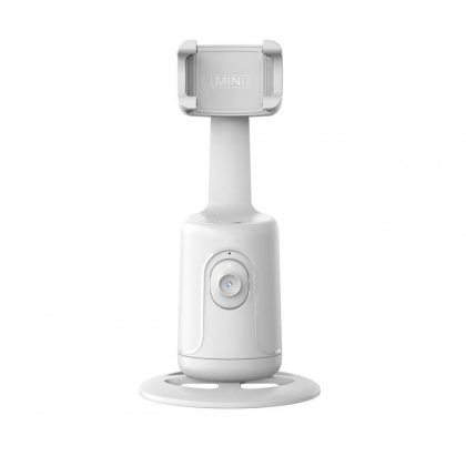 Wholesale US 360-Degree Follow-Up Gimbal Stabilizer Smart AI Face Recognition Mobile Phone Selfie Stick Tracking Gimbal White  |   Mounts & Holders Cell Phone Accessories Mounts & Holders