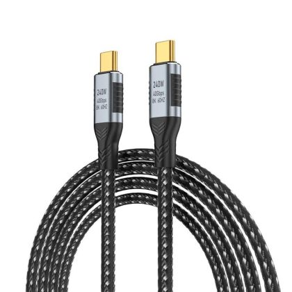 Wholesale Usb 4.0 Data Cable 240w Fast Charging Line 40gbps High Speed 8k 60hz Hd Video Cable Multi-functional Type-c 4.0 1.2 meters  |   Cables Cables 1.2 meters