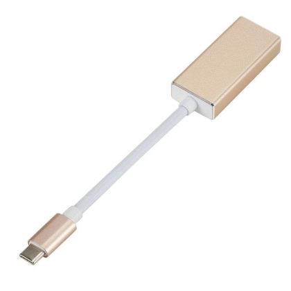 Wholesale USB-C to Displayport Converter DP Type-C Adapter Gold  |   Adapters & Chargers Adapters & Chargers Adapters & Chargers