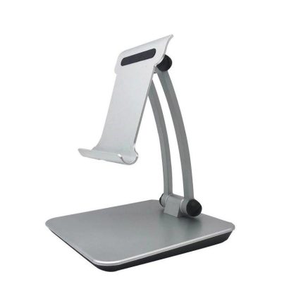 Wholesale Folding Mobile Phone Stand Tablet Holder 360°Adjustable Cell Phone Stand Holder Aluminum Alloy Phone Rack Office Desk Accessories For Cell Phone Tablet Portable Monitor TM-04  |   Mounts & Holders Cell Phone Accessories Mounts & Holders